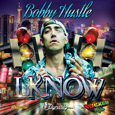 Bobby Hustle I Know Album Single Cover Design Urban Traffic Light Party Version