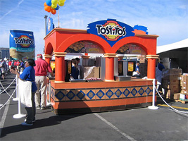 Tostitos Fiesta Bowl Modular Kiosk Design- Emir Santana